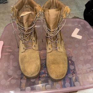 McRae Hot Weather Steel Toe Military Boots SZ 11N Coyote